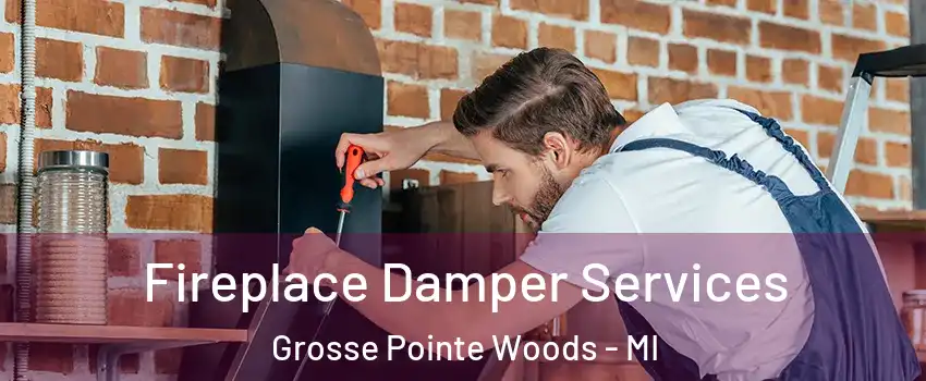 Fireplace Damper Services Grosse Pointe Woods - MI
