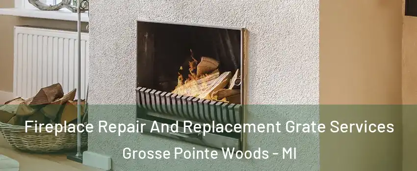 Fireplace Repair And Replacement Grate Services Grosse Pointe Woods - MI