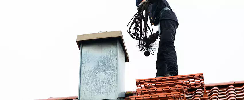 Chimney Brush Cleaning in Grosse Pointe Woods, Michigan