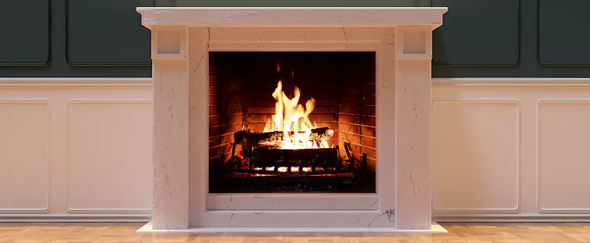 Decorative Electric Fireplace Installation in Grosse Pointe Woods, Michigan