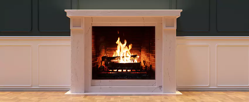 Open Flame Wood-Burning Fireplace Installation Services in Grosse Pointe Woods, Michigan