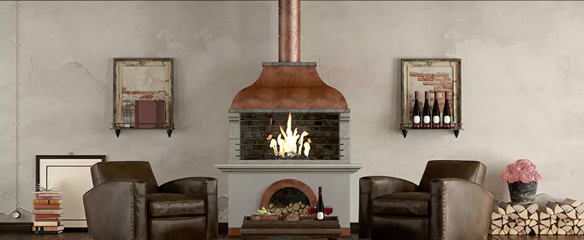 Thelin Hearth Products Providence Pellet Insert Fireplace Installation in Grosse Pointe Woods, MI