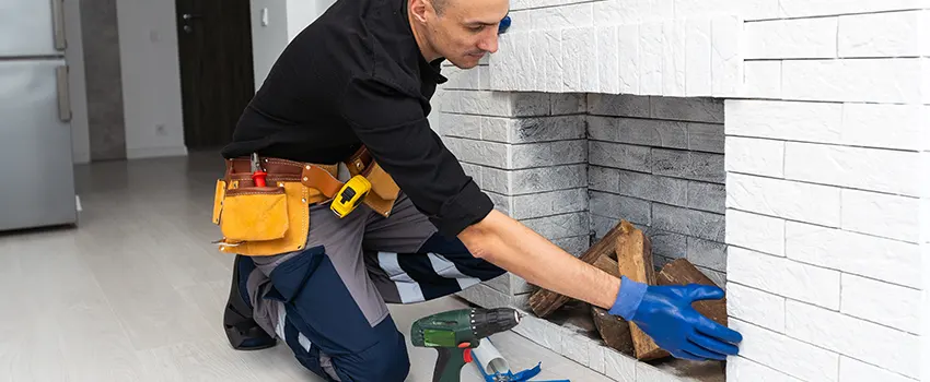 Fireplace Damaged Damper Frame Repair Services in Grosse Pointe Woods, Michigan