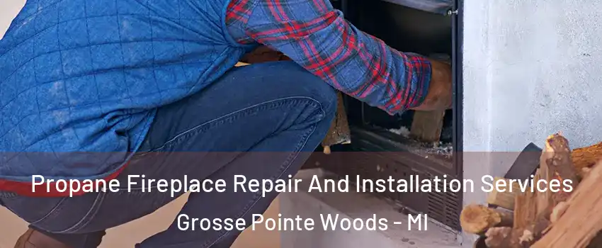 Propane Fireplace Repair And Installation Services Grosse Pointe Woods - MI